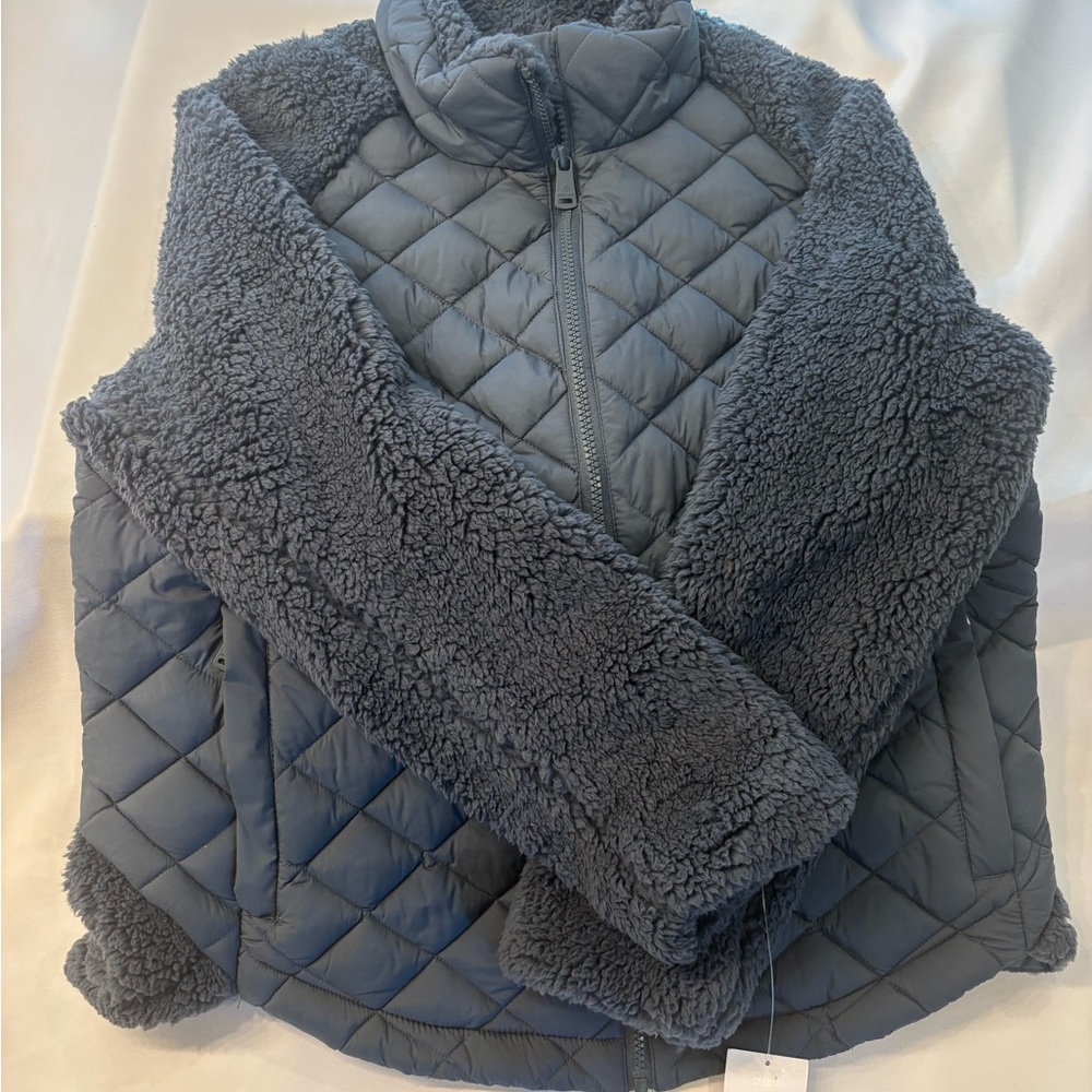 Bernardo Brand New Women’s Quilted Jacket - grayish blue